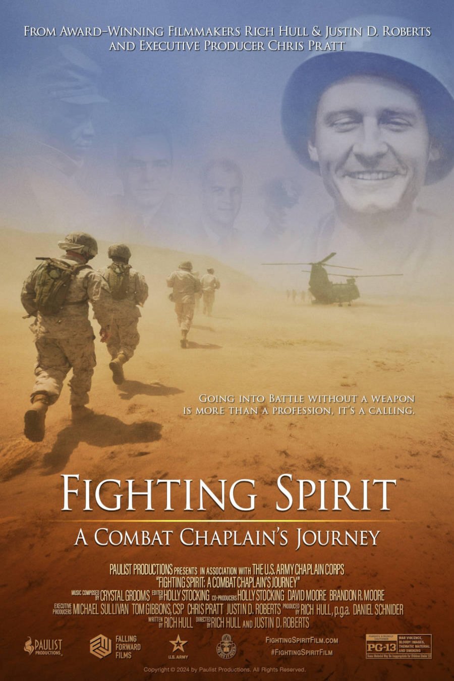 Poster of the movie Fighting Spirit: A Combat Chaplain's Journey [2024]