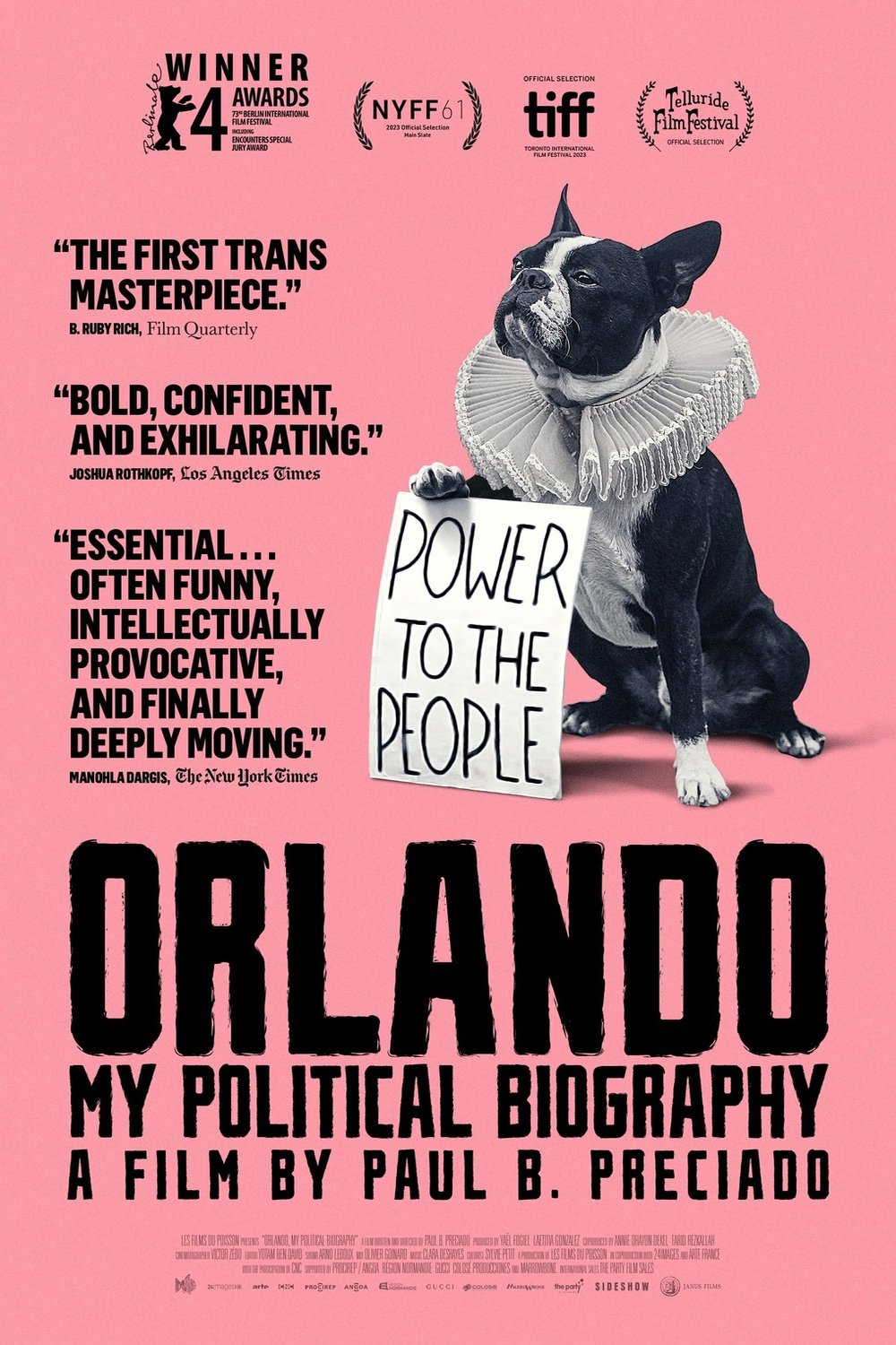 Poster of the movie Orlando, My Political Biography [2023]