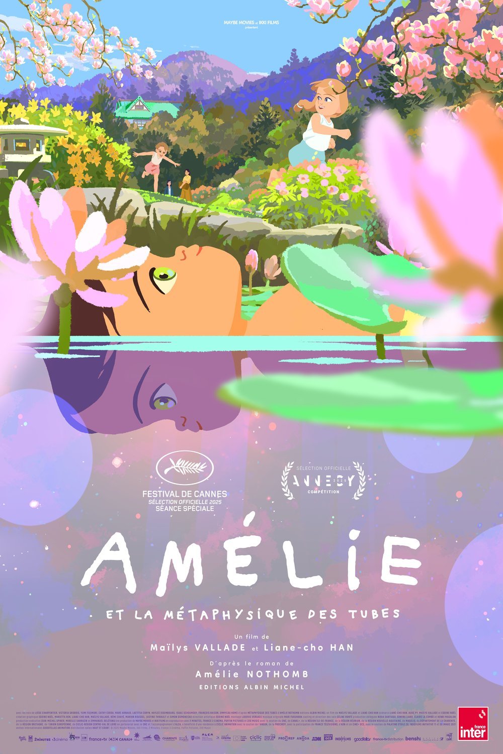 L'affiche du film Amélie et la métaphysique des tubes