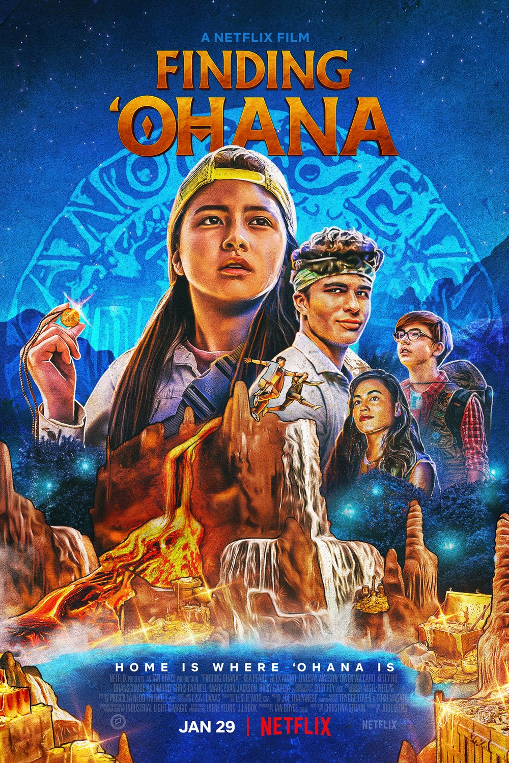 L'affiche du film Finding 'Ohana [2021]