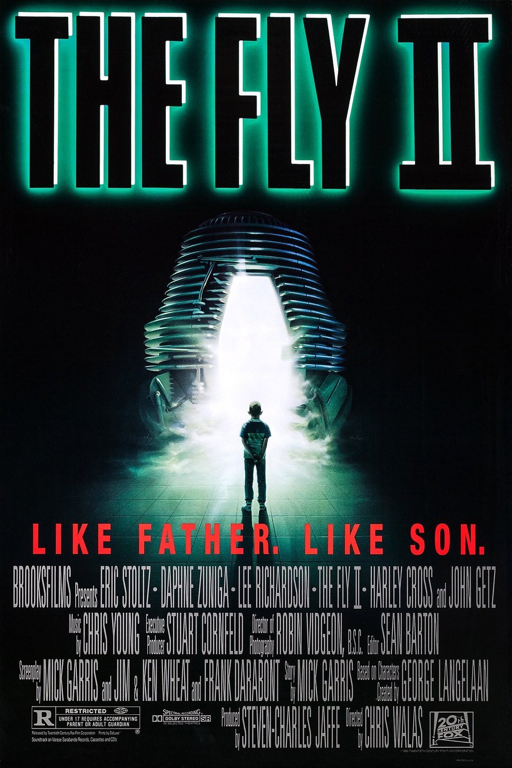 L'affiche du film The Fly II