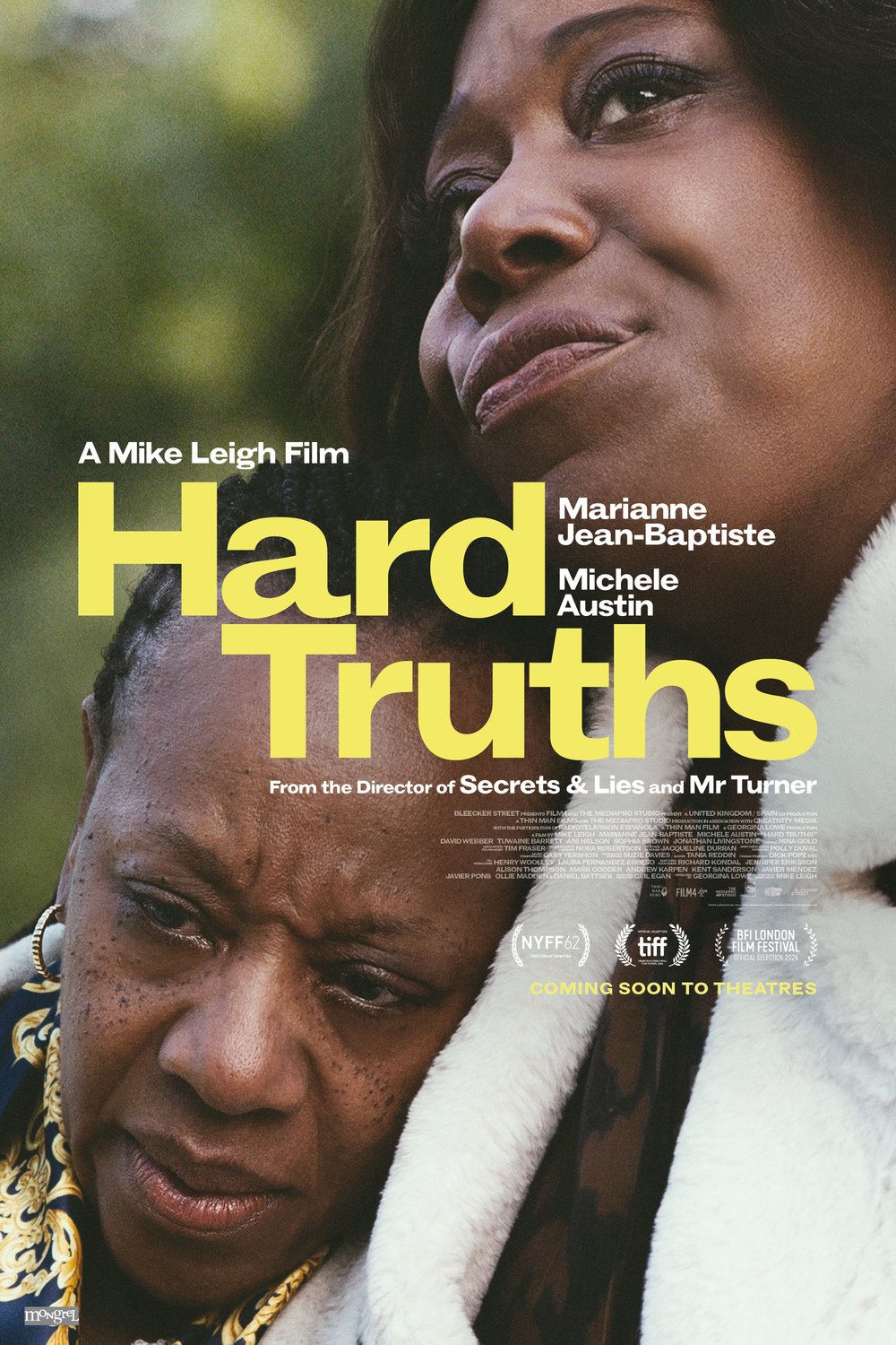 L'affiche du film Hard Truths