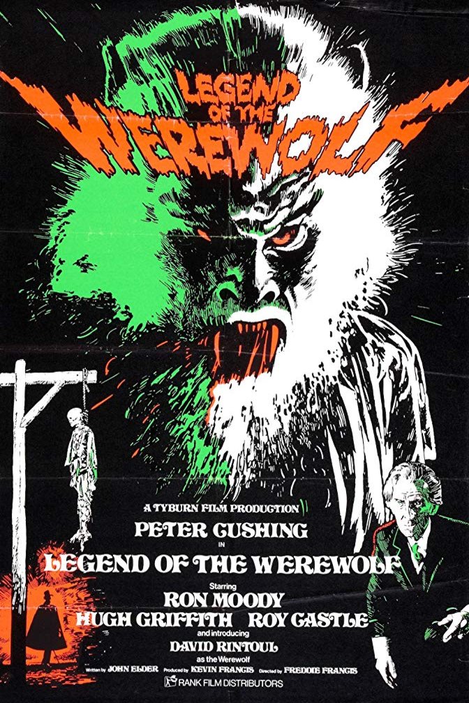 L'affiche du film Legend of the Werewolf [1975]