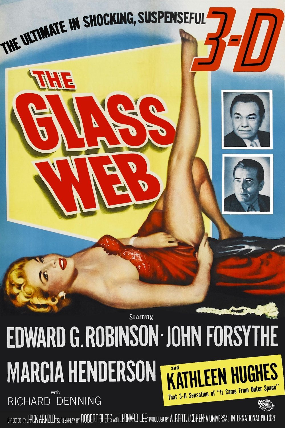 Poster of the movie The Glass Web