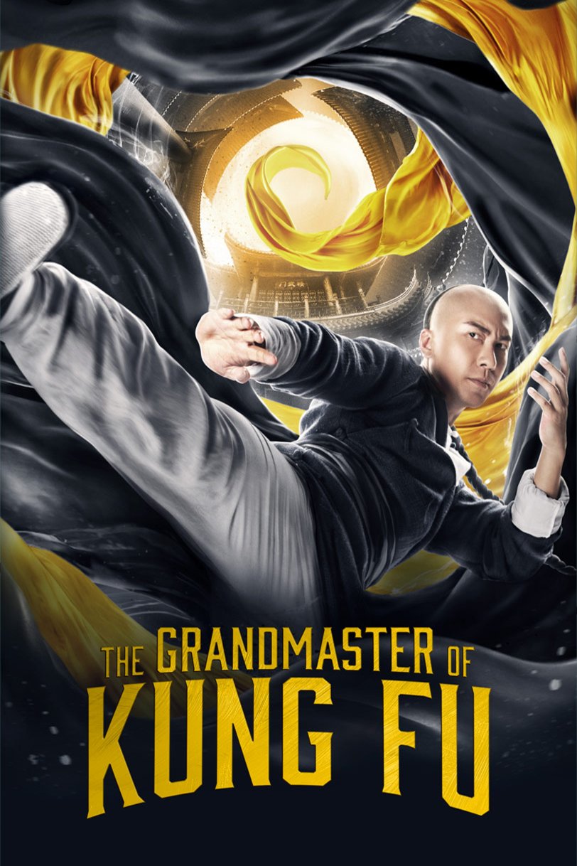 L'affiche originale du film The Grandmaster of kung fu en Chinois