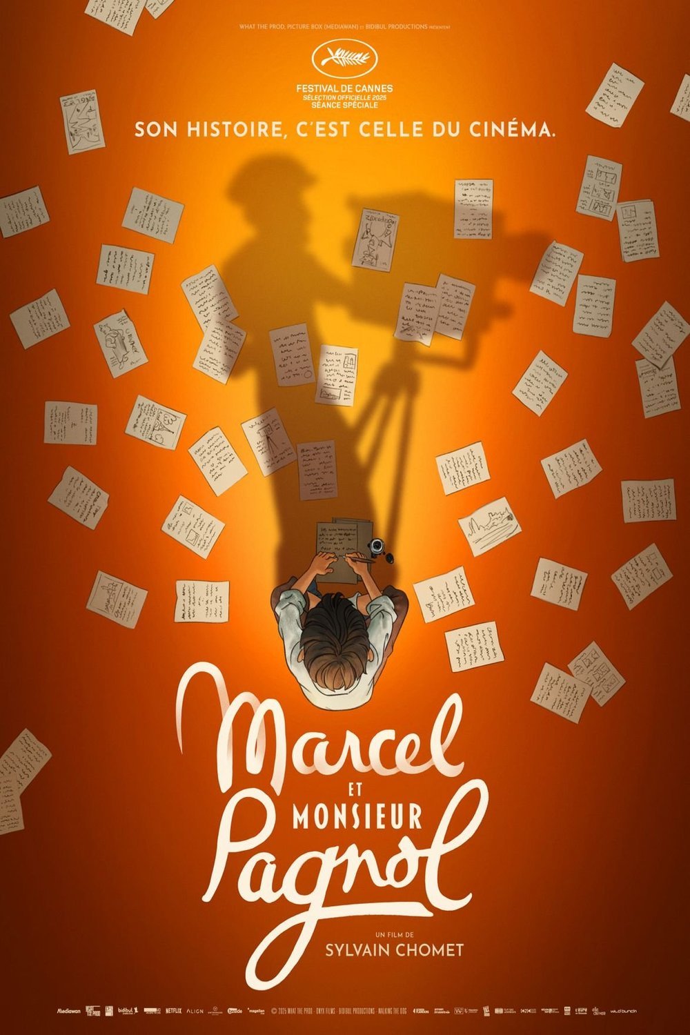 L'affiche du film Marcel et Monsieur Pagnol
