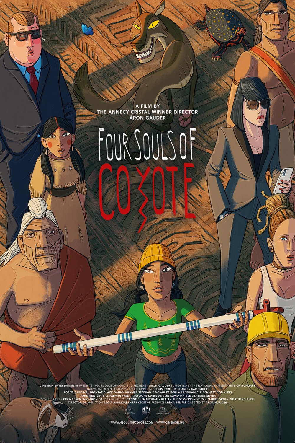 Poster of the movie Four Souls of Coyote