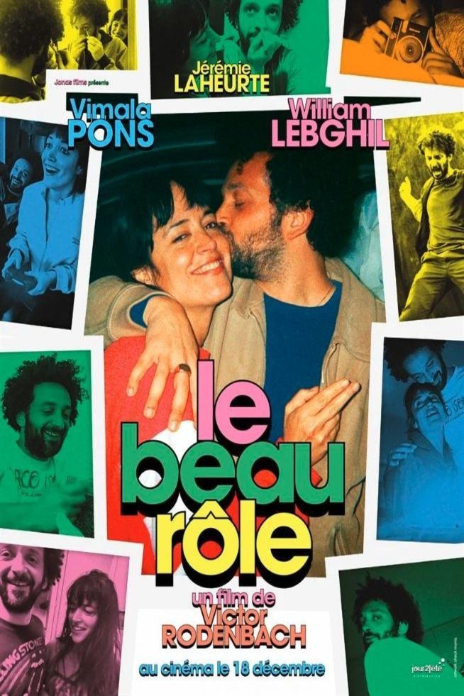 French poster of the movie Le beau rôle