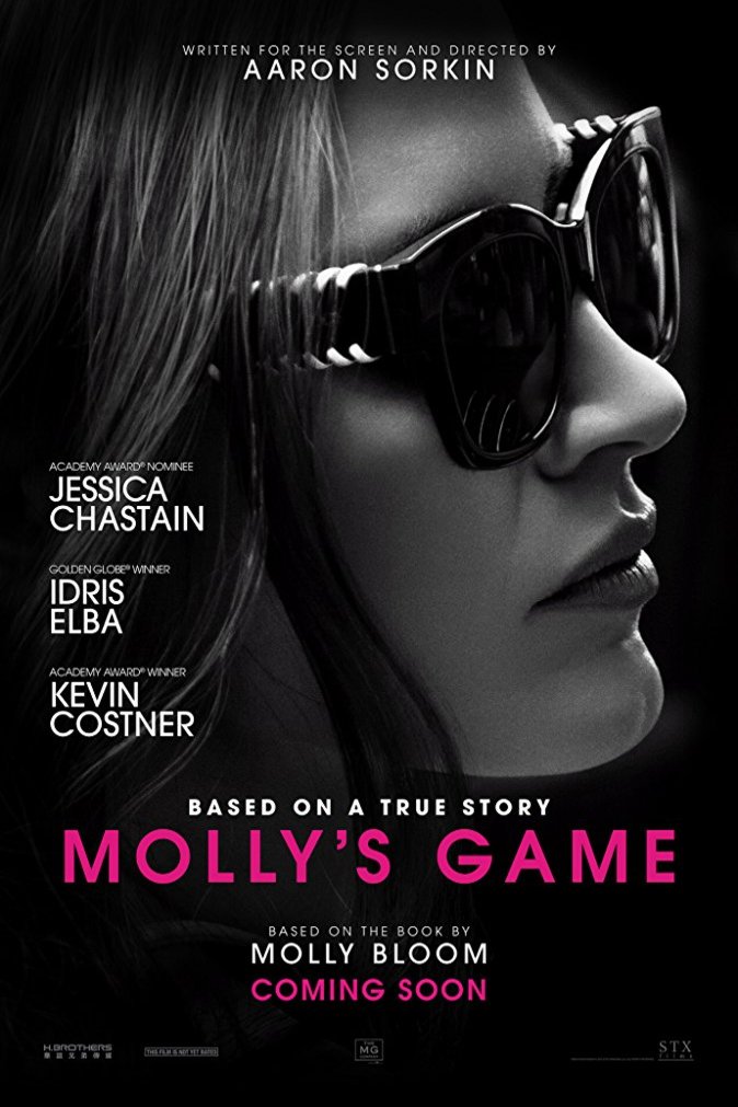 L'affiche du film Molly's Game [2017]