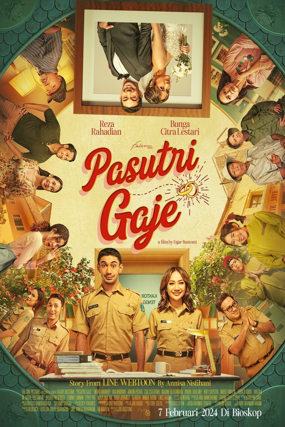 Indonesian poster of the movie Pasutri Gaje