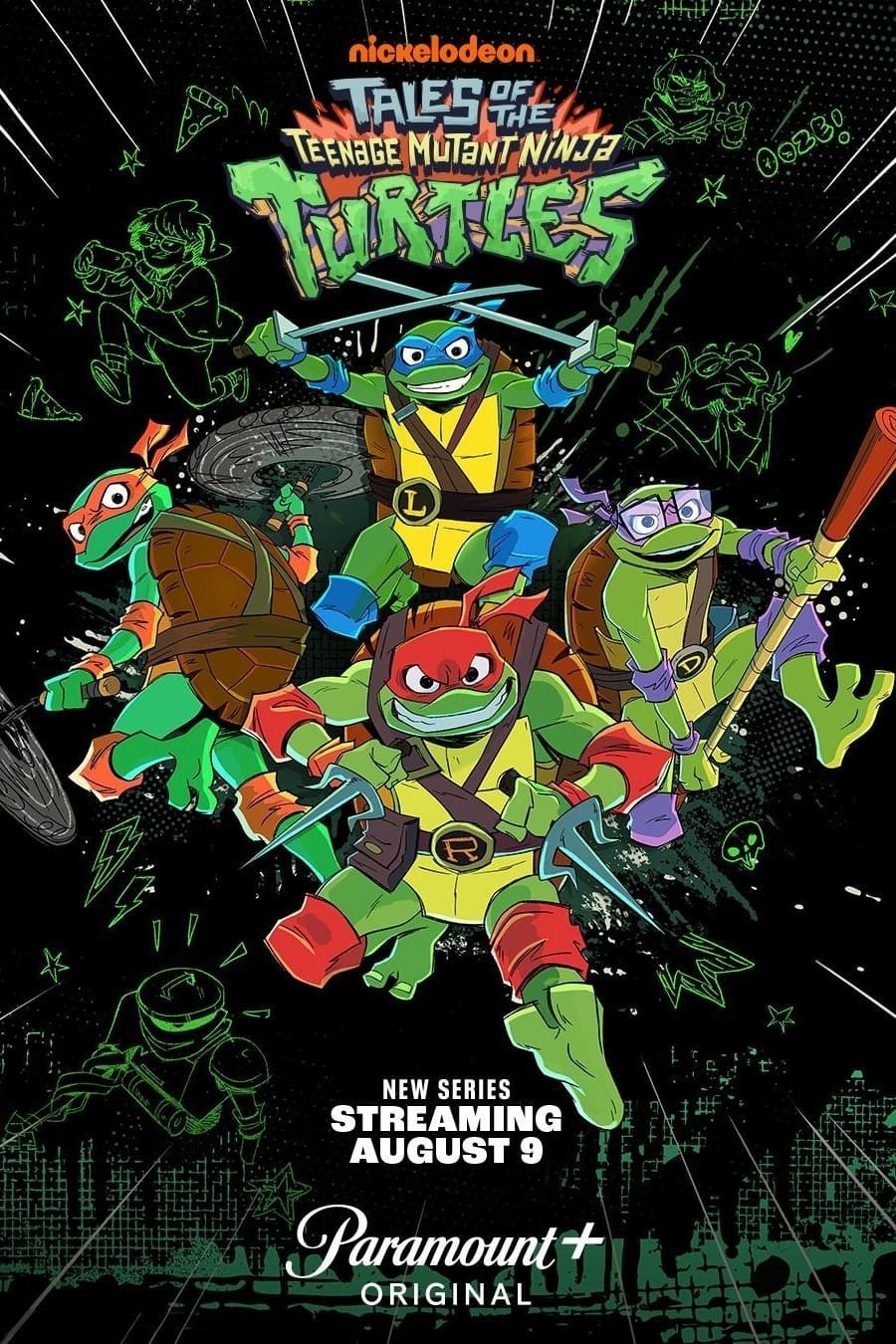 Poster of the movie Tales of the Teenage Mutant Ninja Turtles