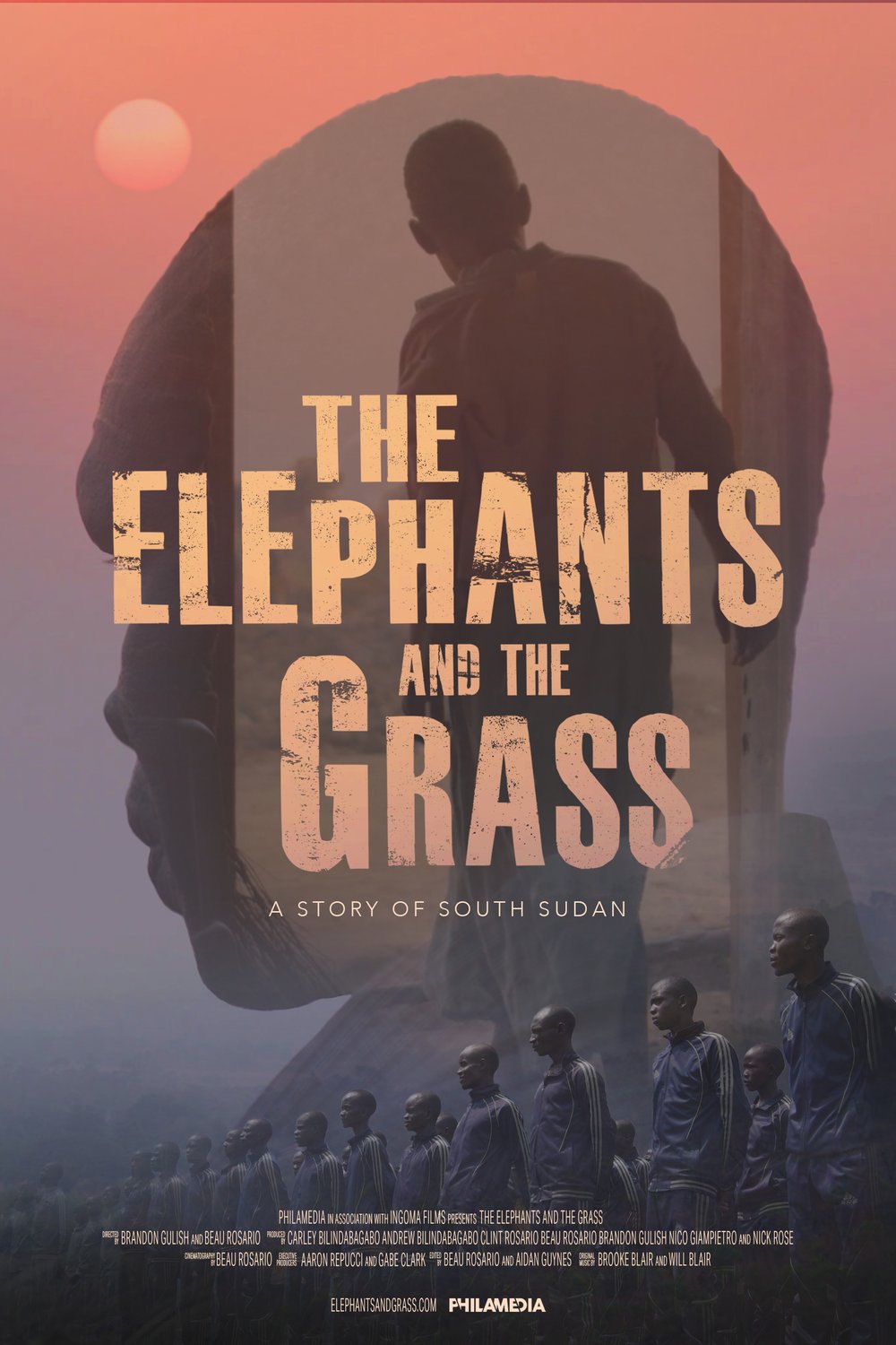 Poster of the movie The Elephants and the Grass
