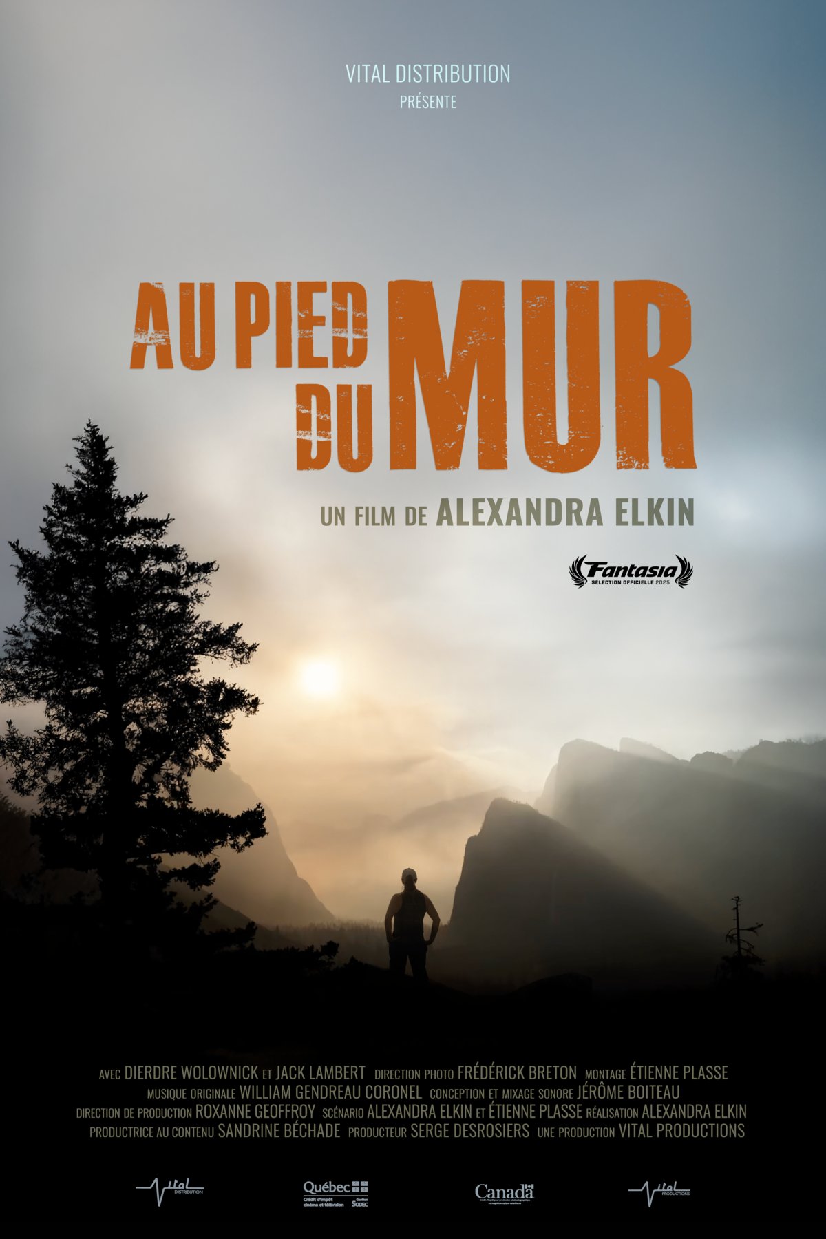 L'affiche du film Au pied du mur