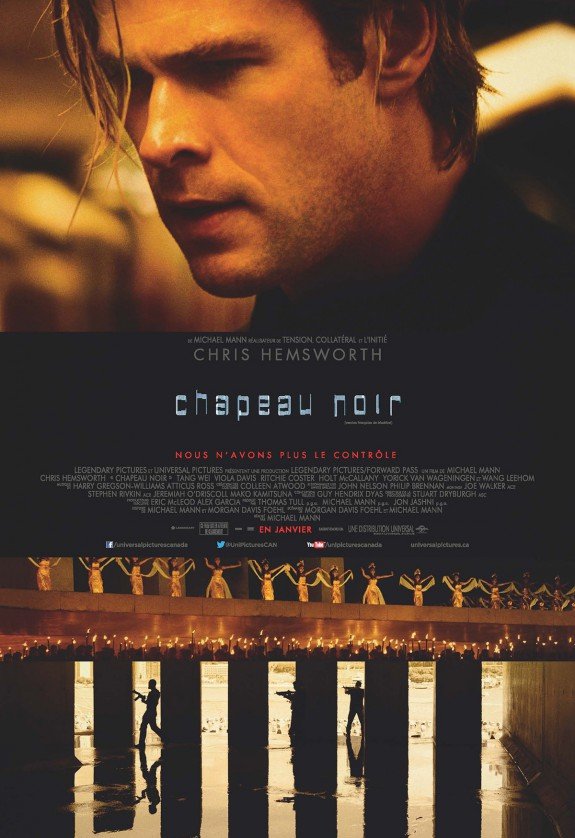 L'affiche du film Chapeau noir [2014]