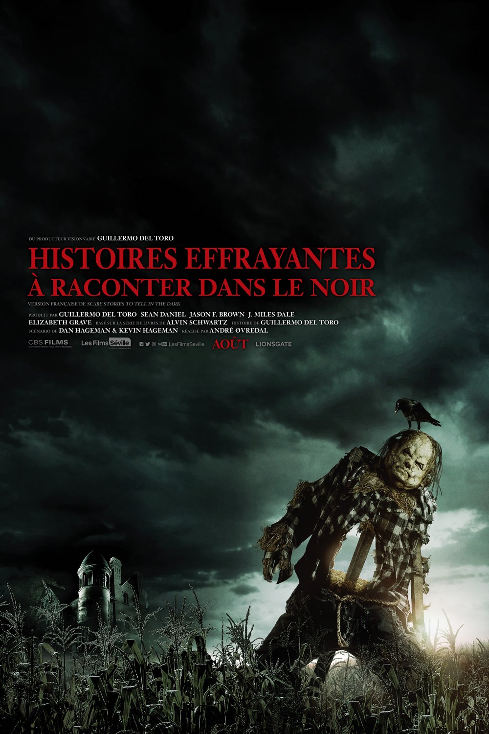 L'affiche du film Histoires effrayantes à raconter dans le noir