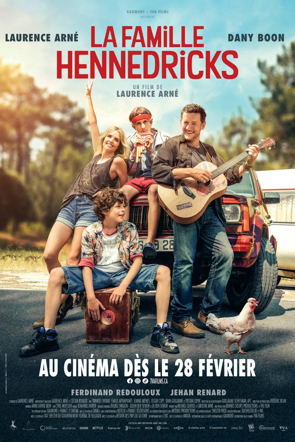 Poster of the movie La famille Hennedricks