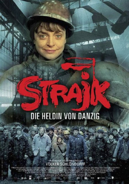 L'affiche originale du film Strajk - Die Heldin von Danzig en allemand