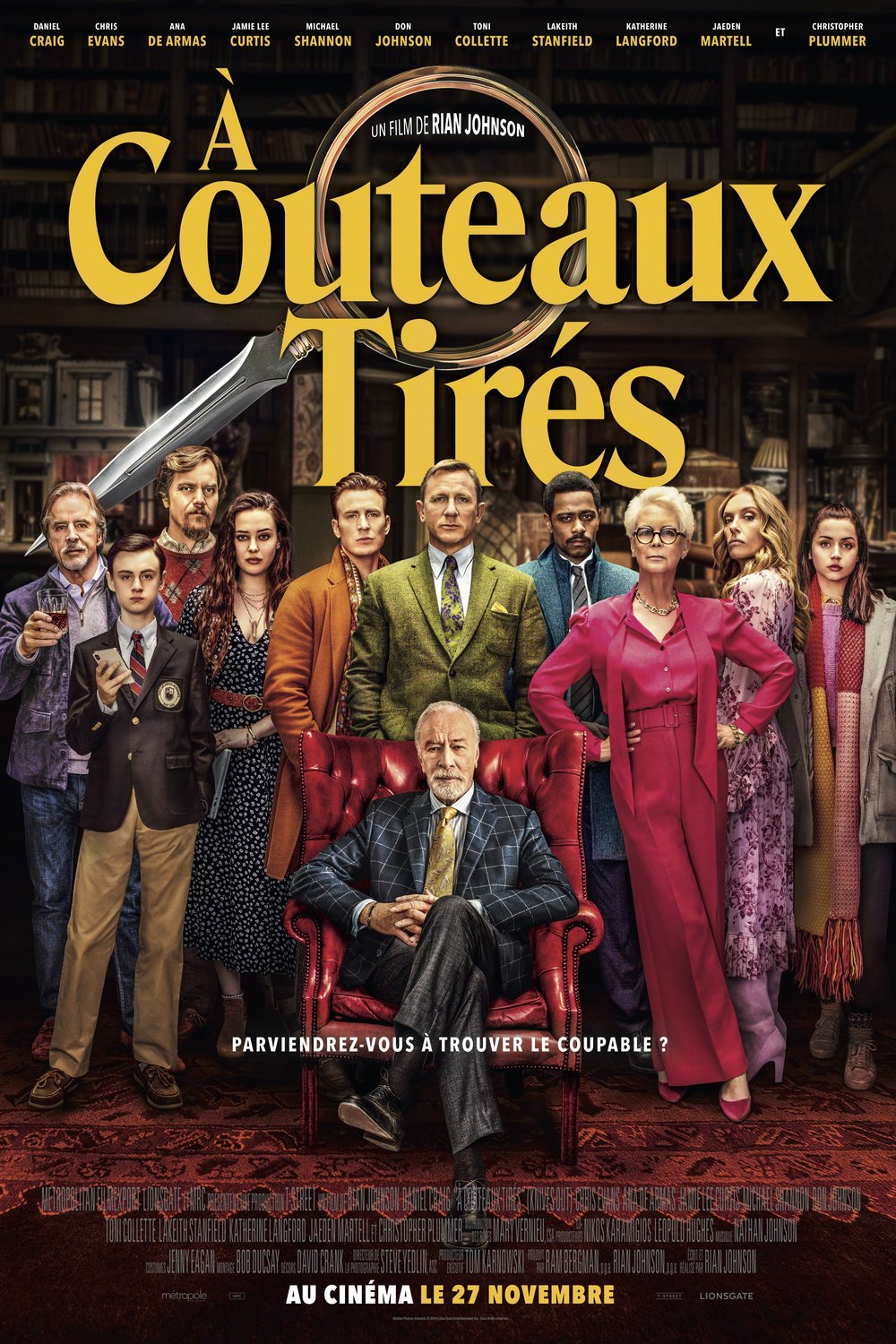 L'affiche du film À couteaux tirés