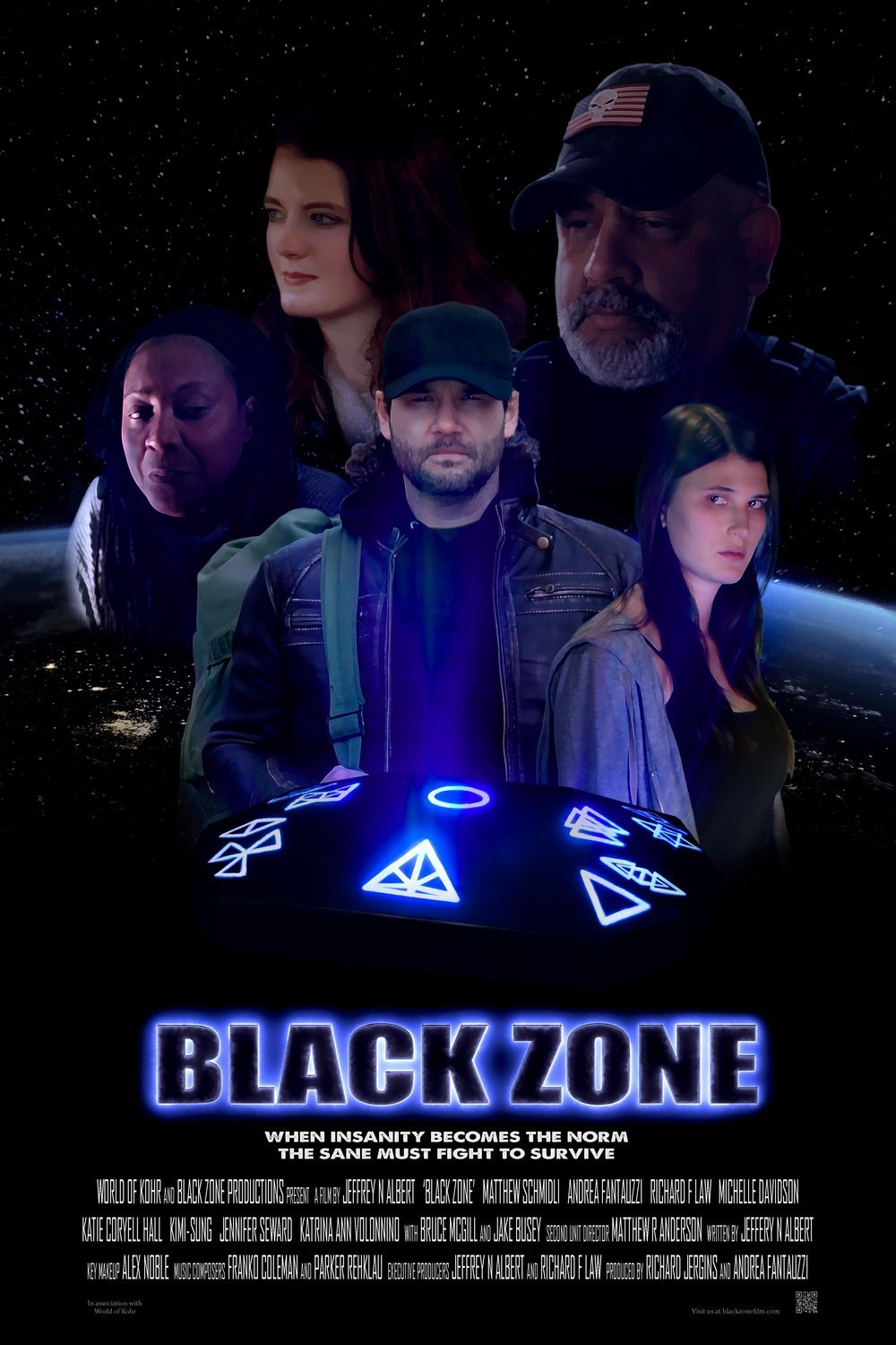 L'affiche du film Black Zone