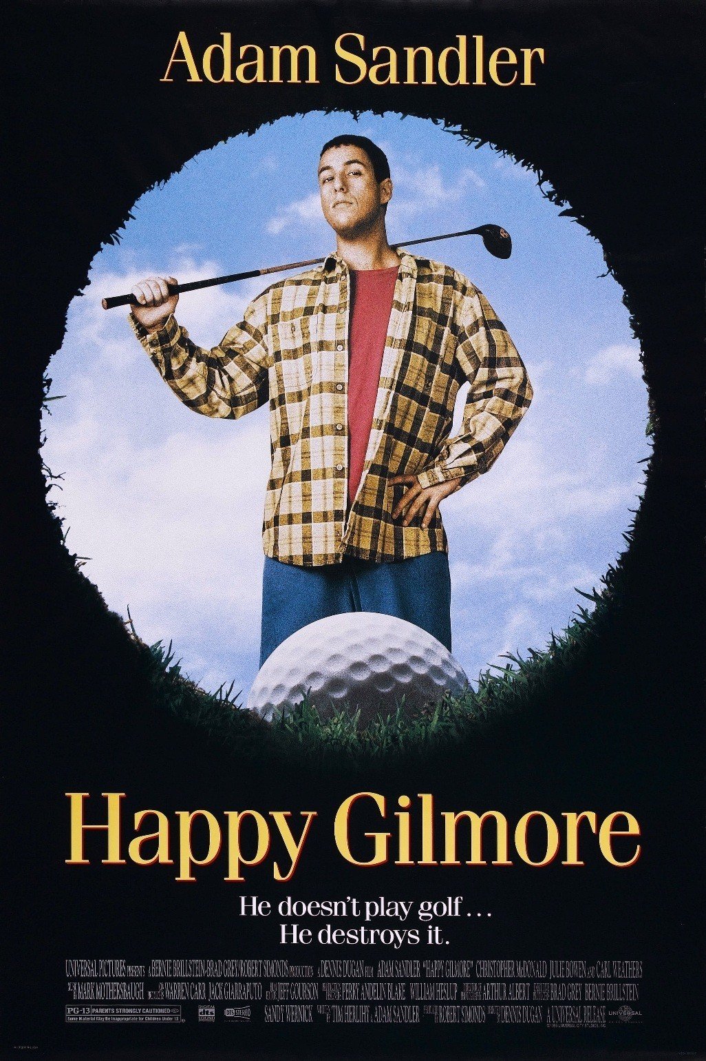 L'affiche du film Happy Gilmore [1996]