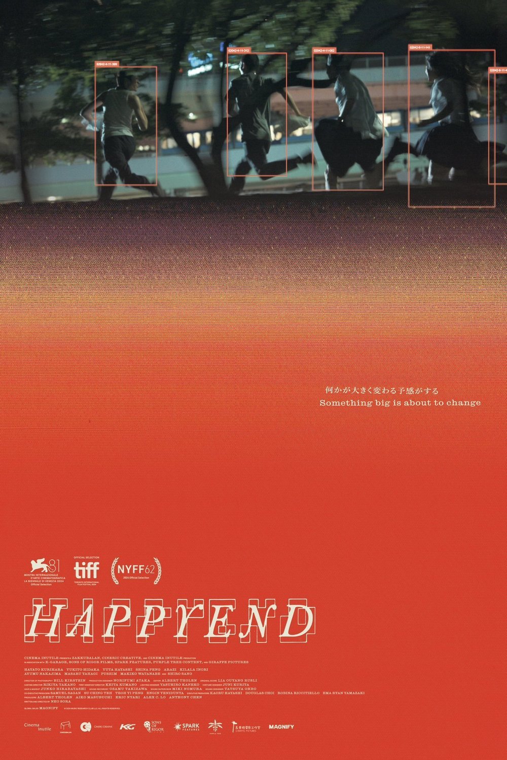 L'affiche du film Happyend