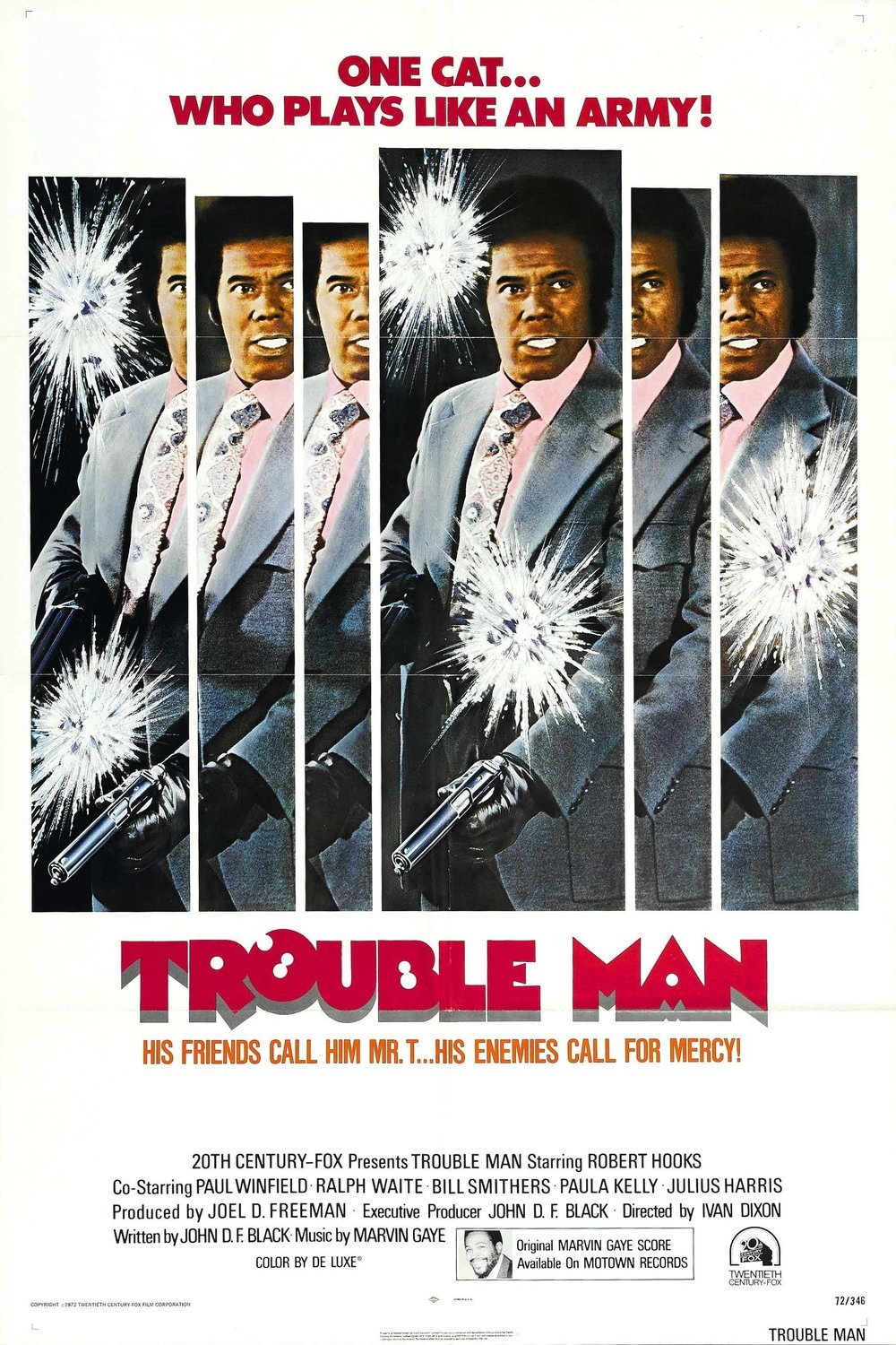 L'affiche du film Trouble Man [1972]