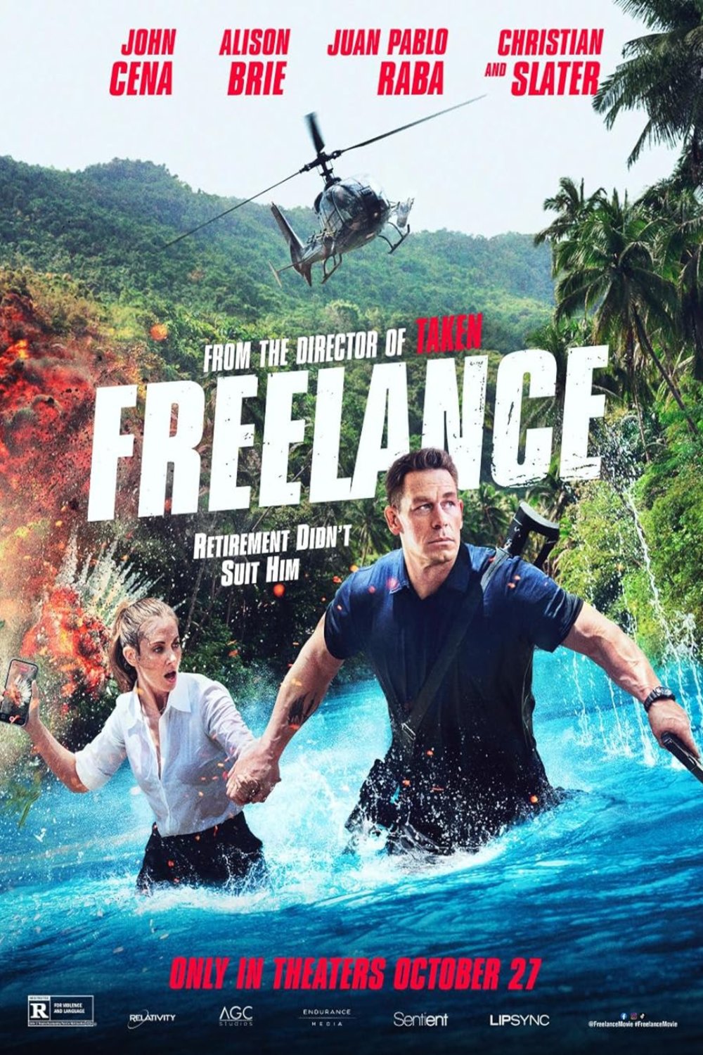 L'affiche du film Freelance [2023]