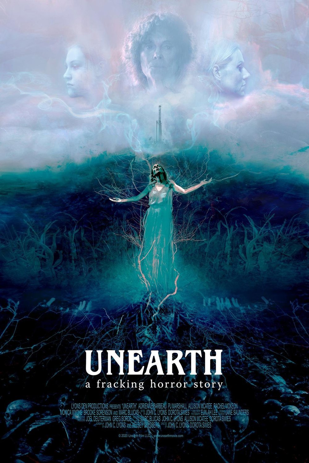 L'affiche du film Unearth [2020]