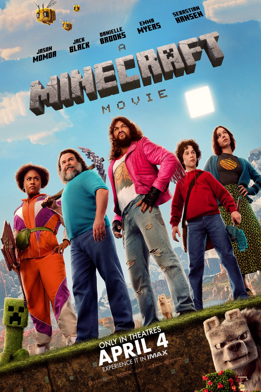 Poster of the movie A Minecraft Movie [2025]