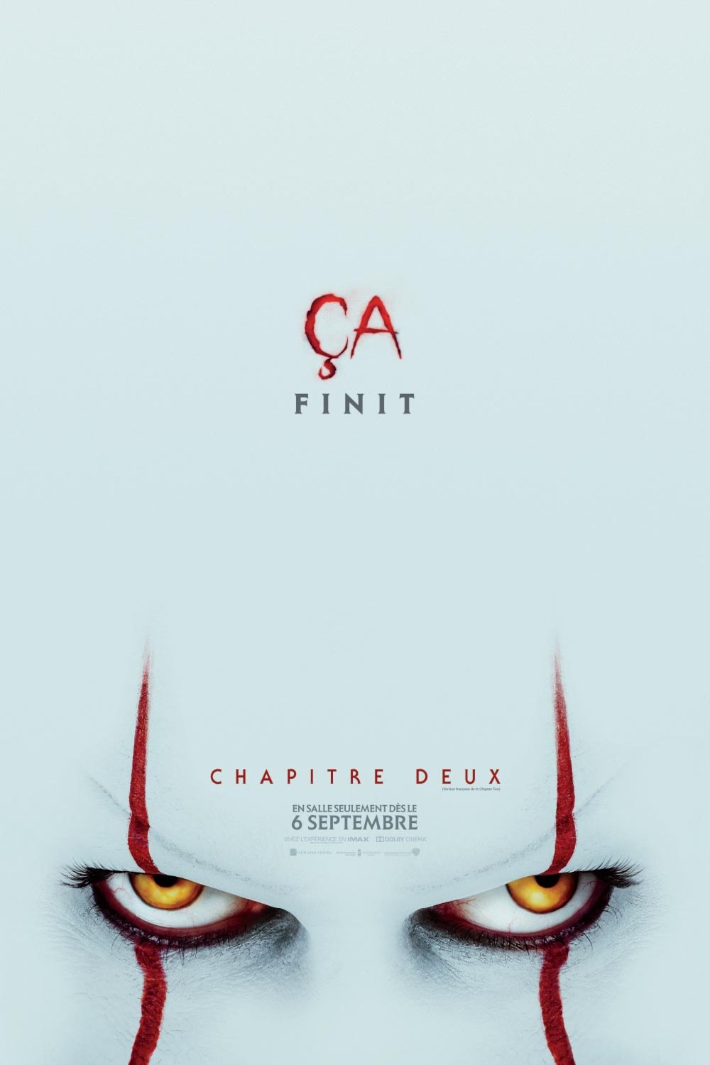 L'affiche du film Ça: Chapitre deux