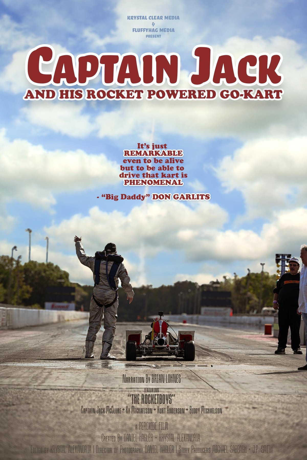 Poster of the movie Captain Jack and his rocket powered go kart [2026]