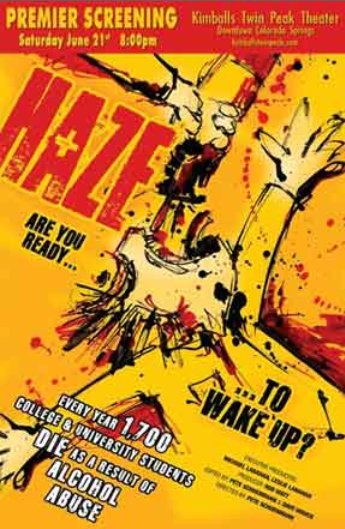 L'affiche du film Haze