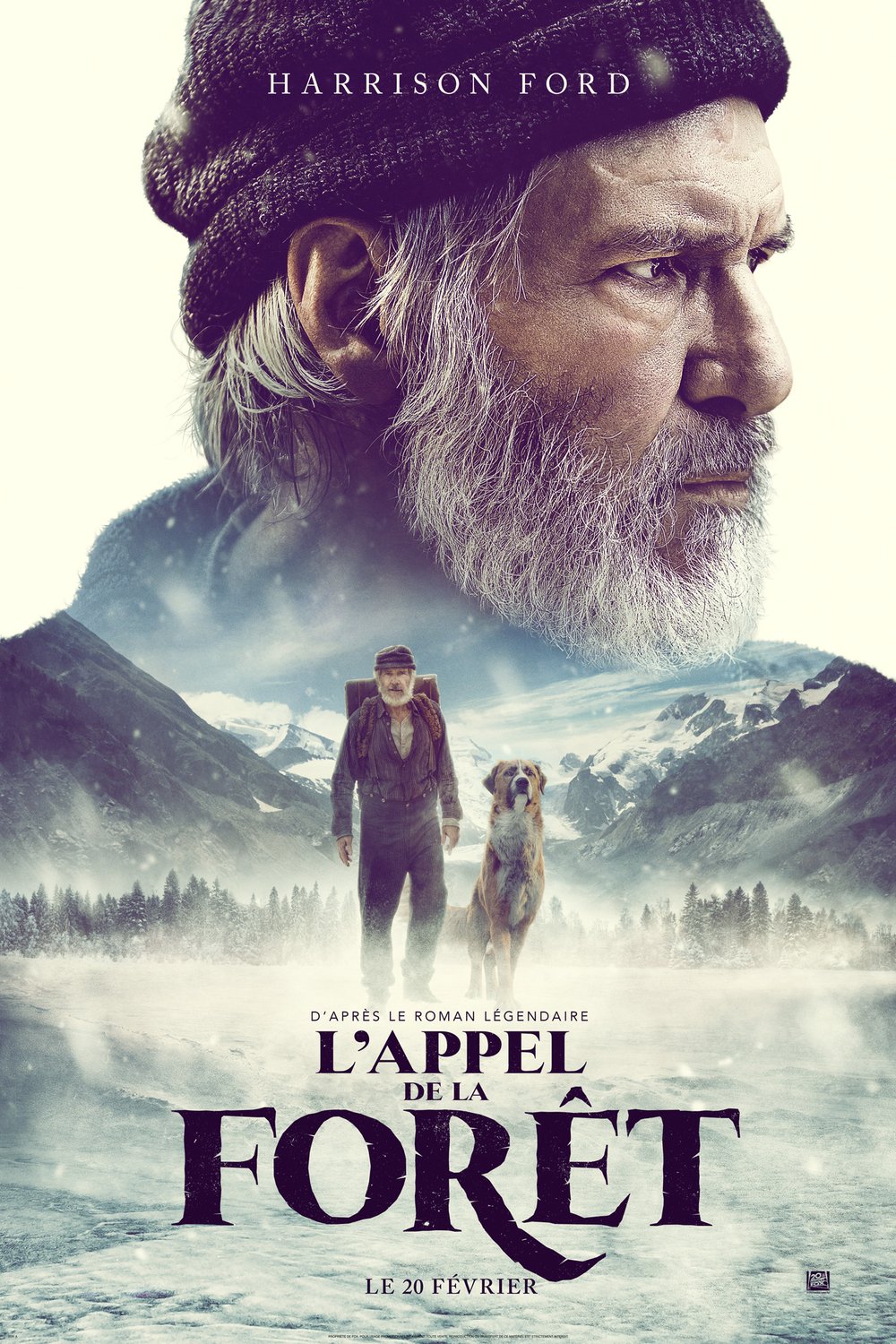 L'affiche du film L'Appel de la forêt