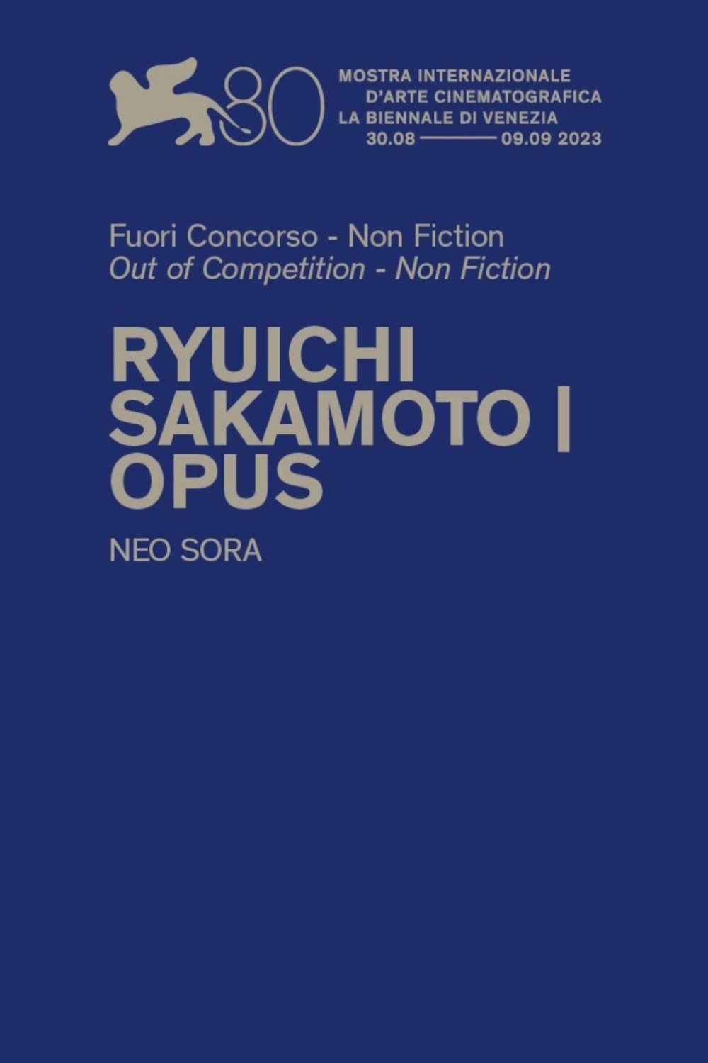 Poster of the movie Ryuichi Sakamoto: Opus [2023]