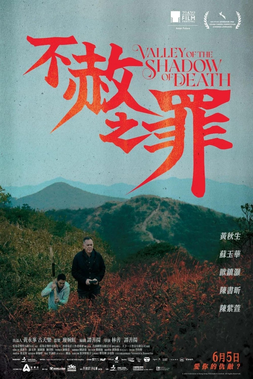 L'affiche du film Valley of the Shadow of Death