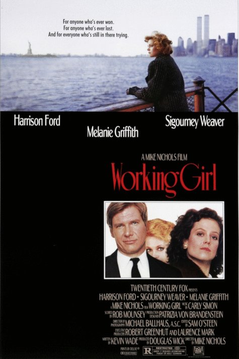 L'affiche du film Working Girl [1988]