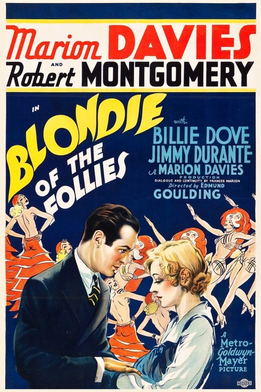 L'affiche du film Blondie of the Follies [1932]