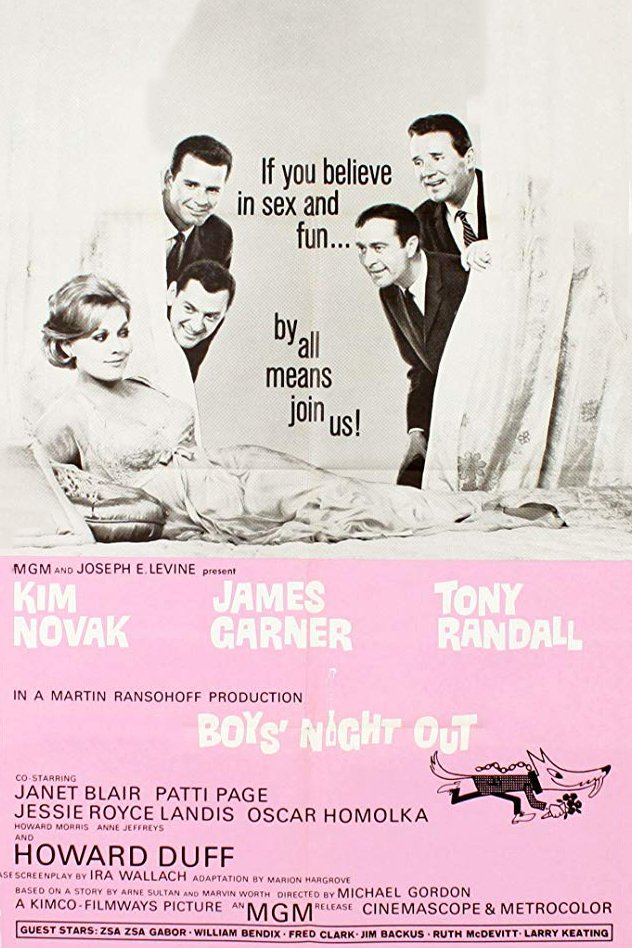 Poster of the movie Boys' Night Out [1962]