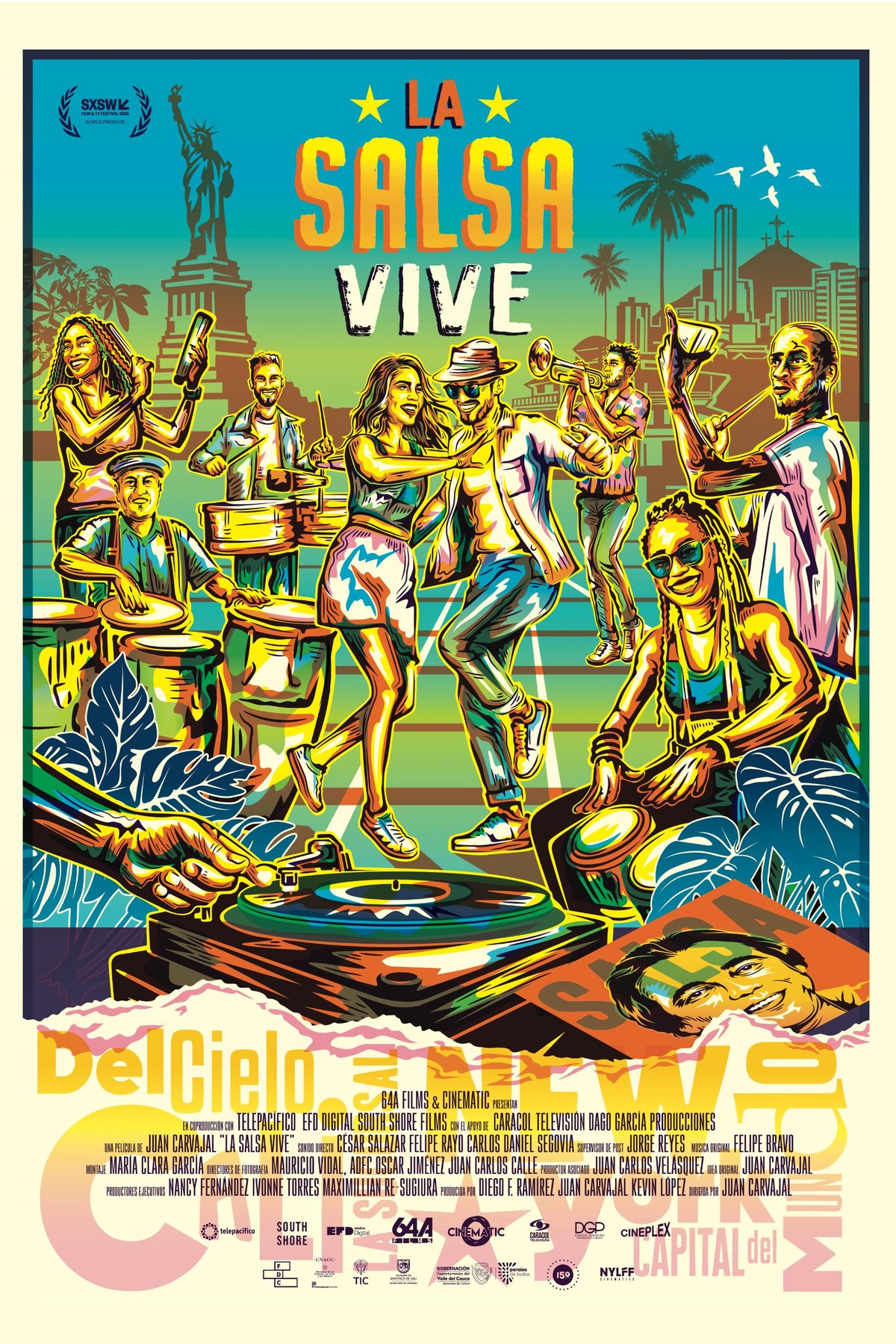 Poster of the movie La salsa vive [2025]