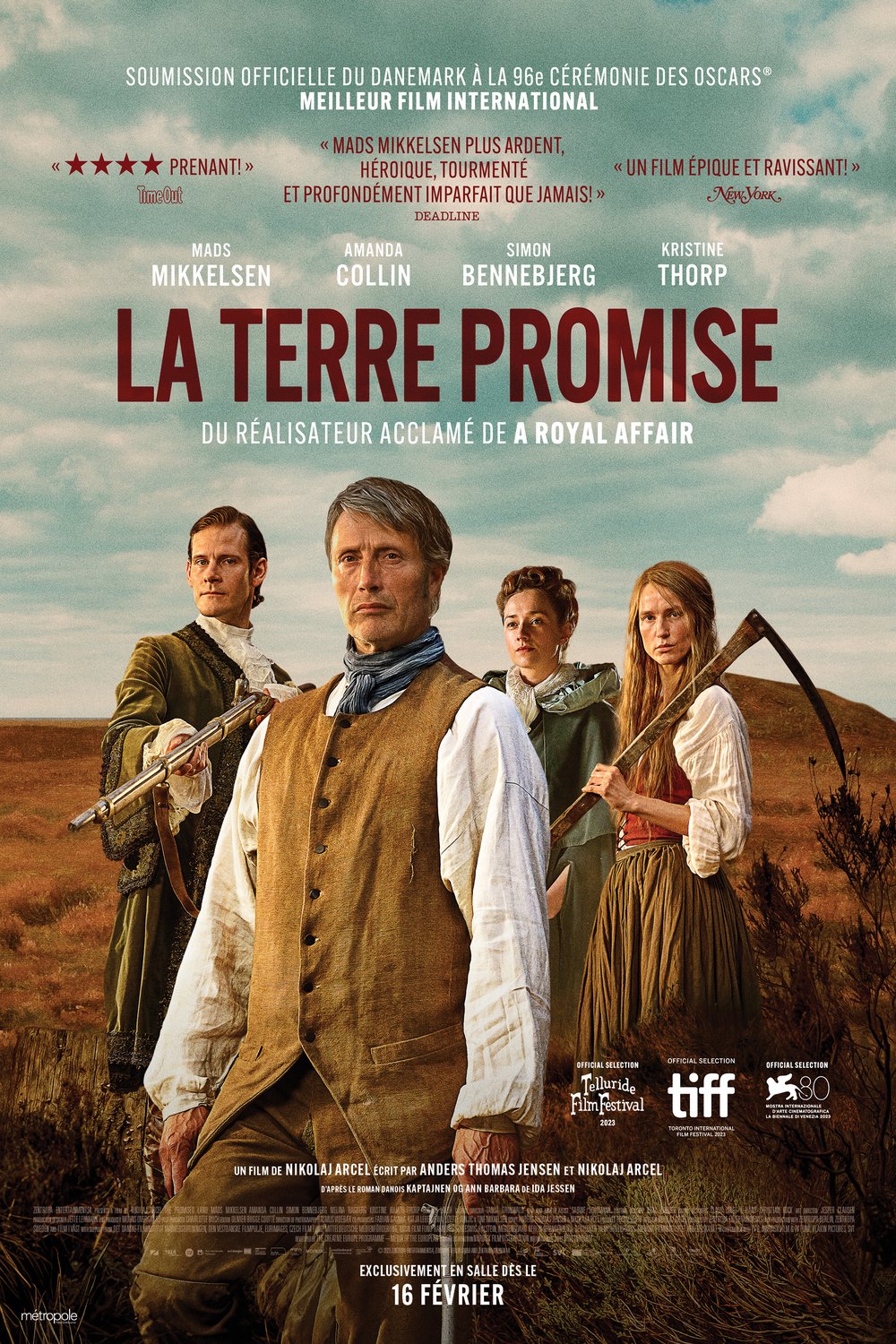 L'affiche du film La terre promise