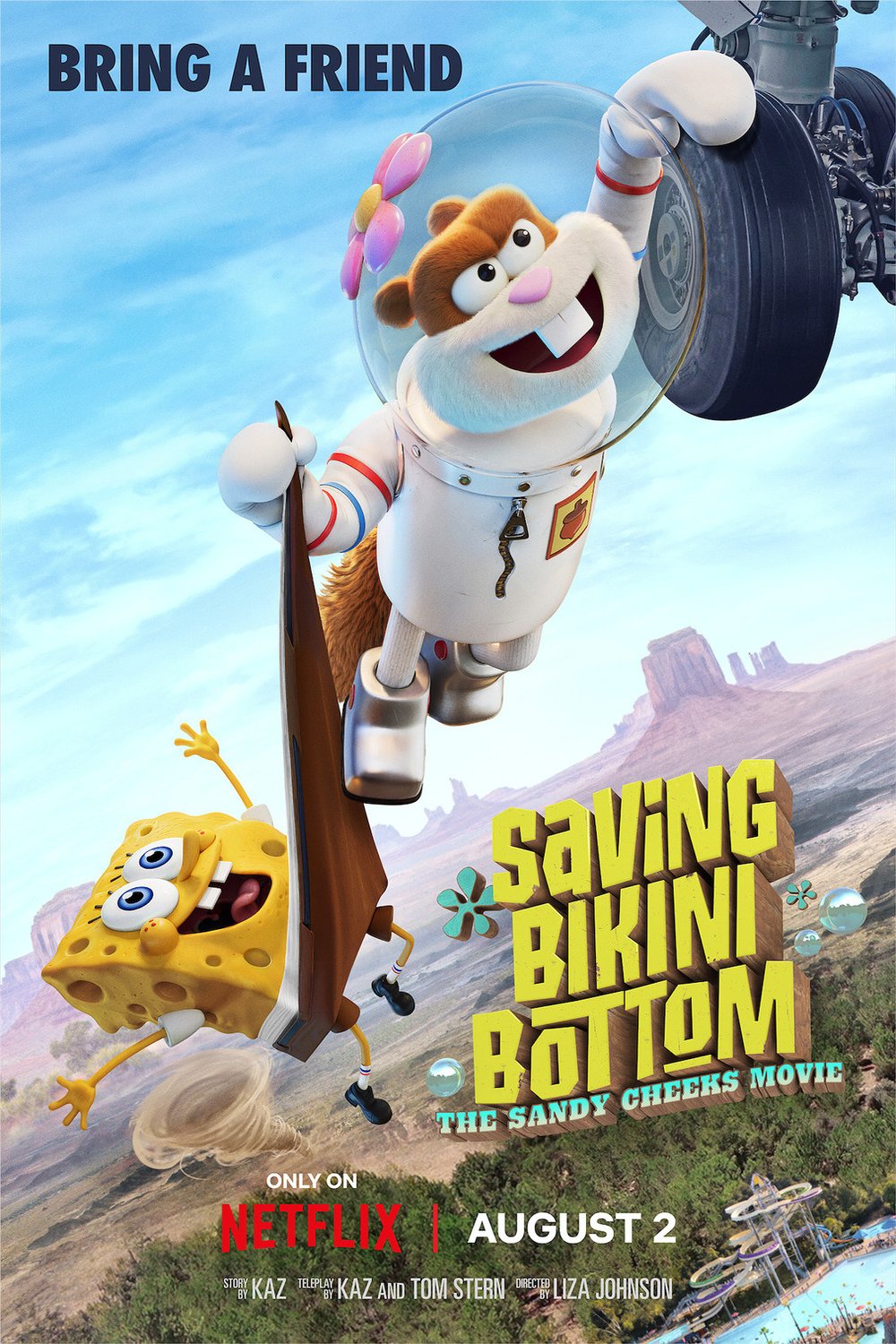 Poster of the movie Saving Bikini Bottom: The Sandy Cheeks Movie