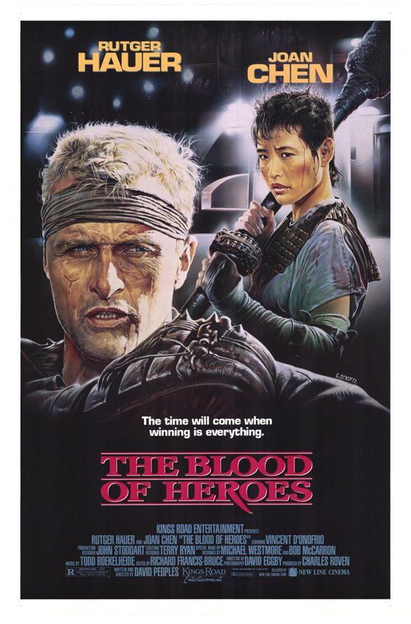 L'affiche du film The Blood of Heroes