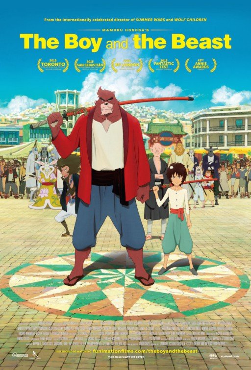 L'affiche du film The Boy and the Beast