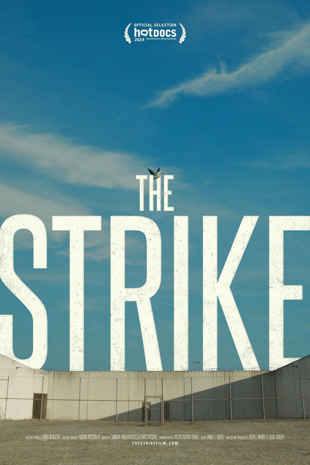 L'affiche du film The Strike [2024]