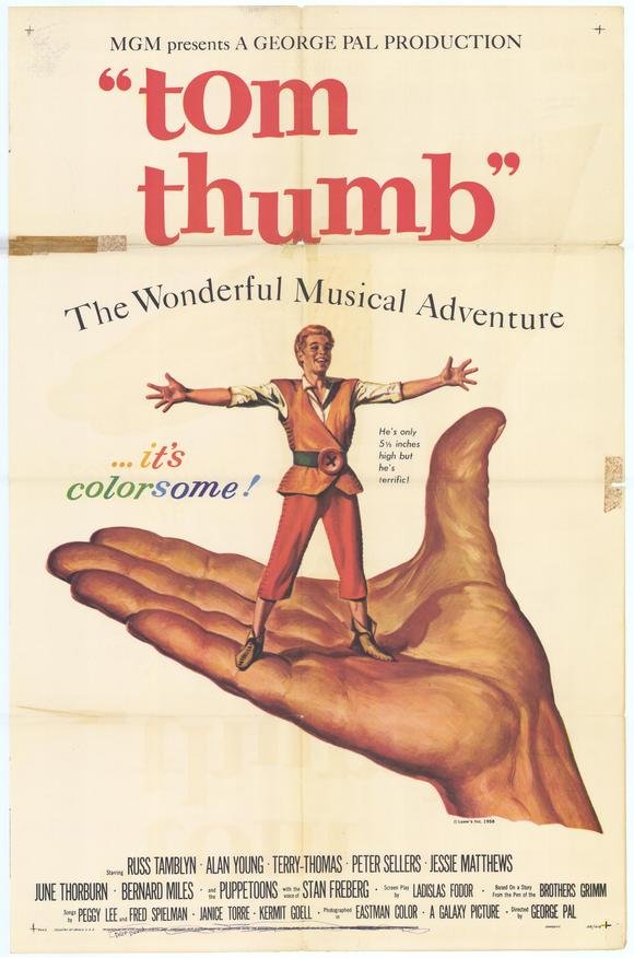 L'affiche du film Tom Thumb [1958]