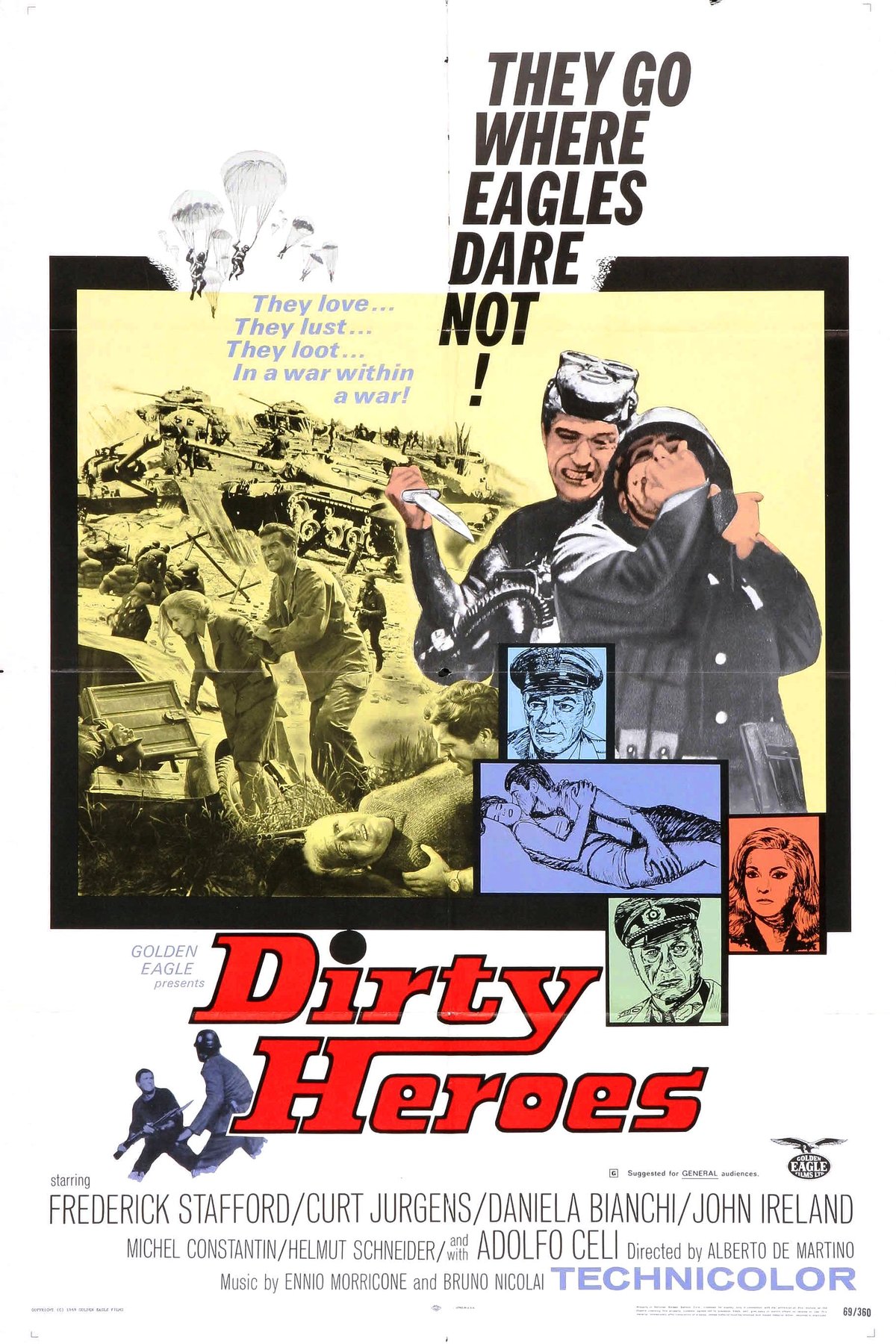 Poster of the movie Dirty Heroes [1967]