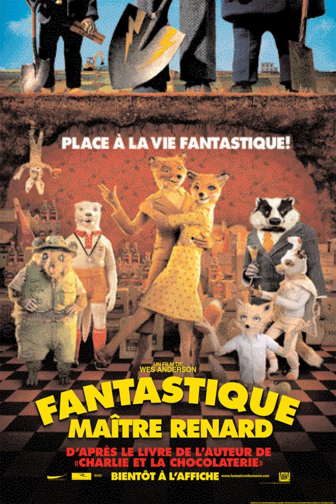 L'affiche du film Fantastique maître Renard