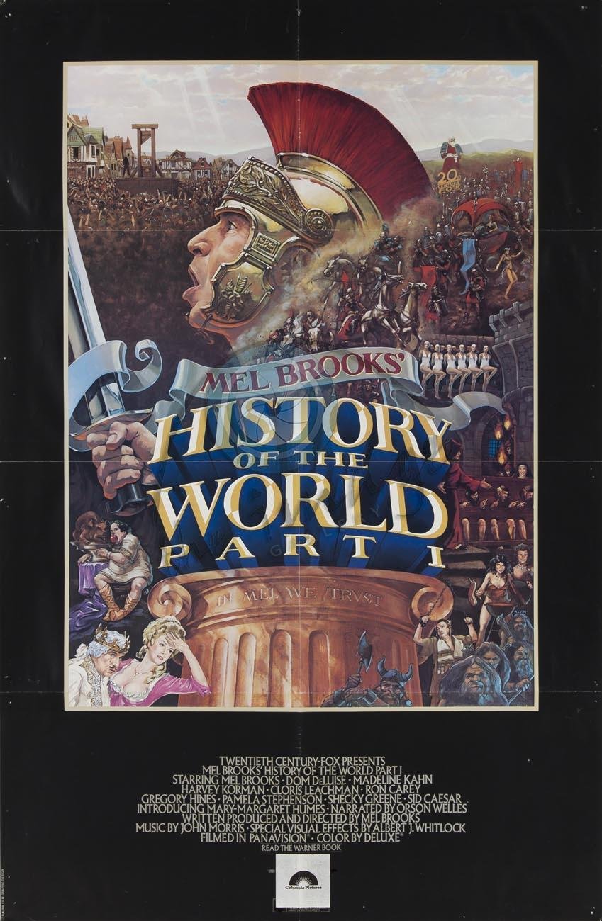 L'affiche du film History of the World: Part I [1981]