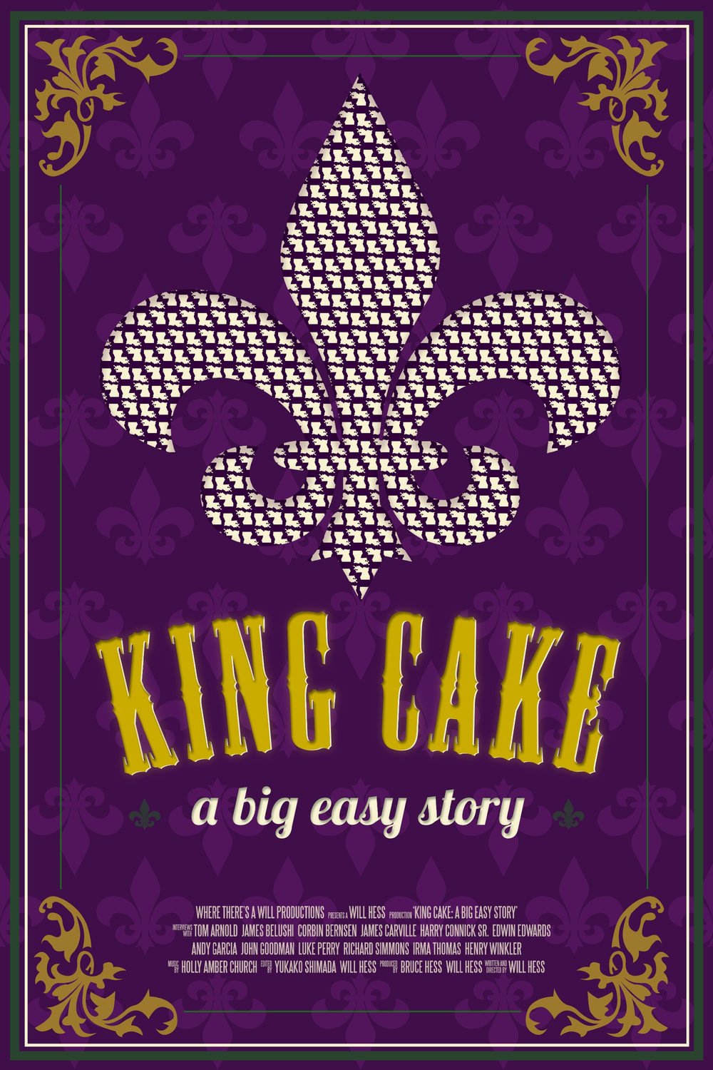 L'affiche du film King Cake: A Big Easy Story [2017]