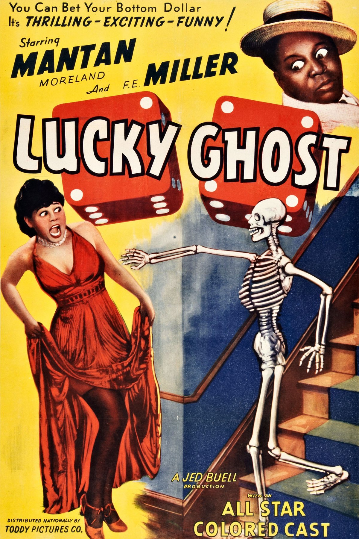 L'affiche du film Mantan Sees a Ghost [1942]
